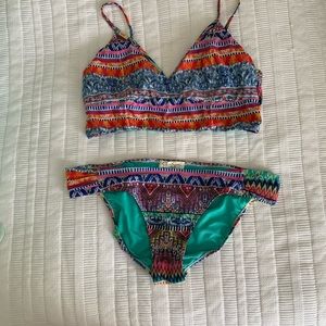 Jessica Simpson 2 piece bathing suit